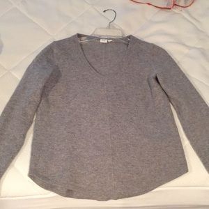 Gray sweater